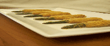 Crispy Asparagus With Asiago In Filo 