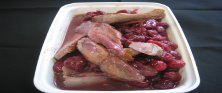 Duck with Cranberry Mostaza
